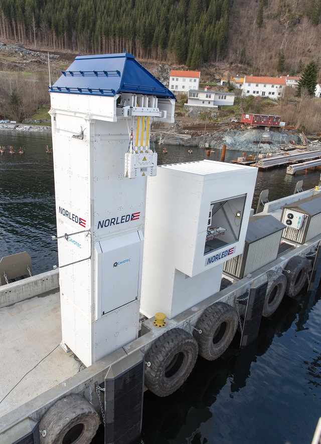 World's First Electrical Car Ferry in Operation